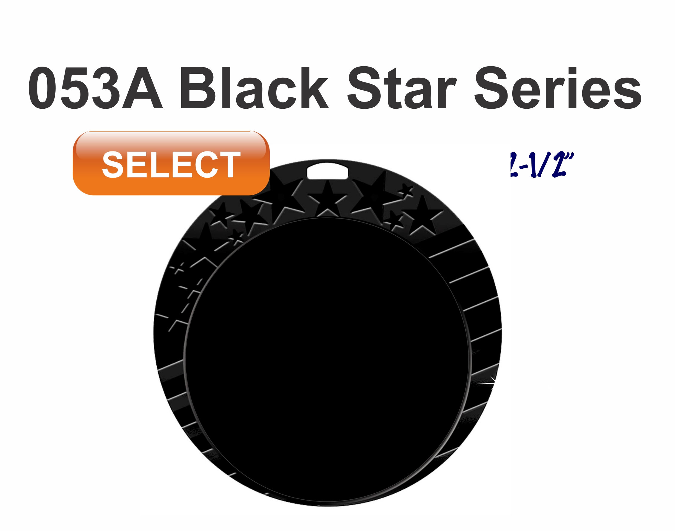 053a black star medallion